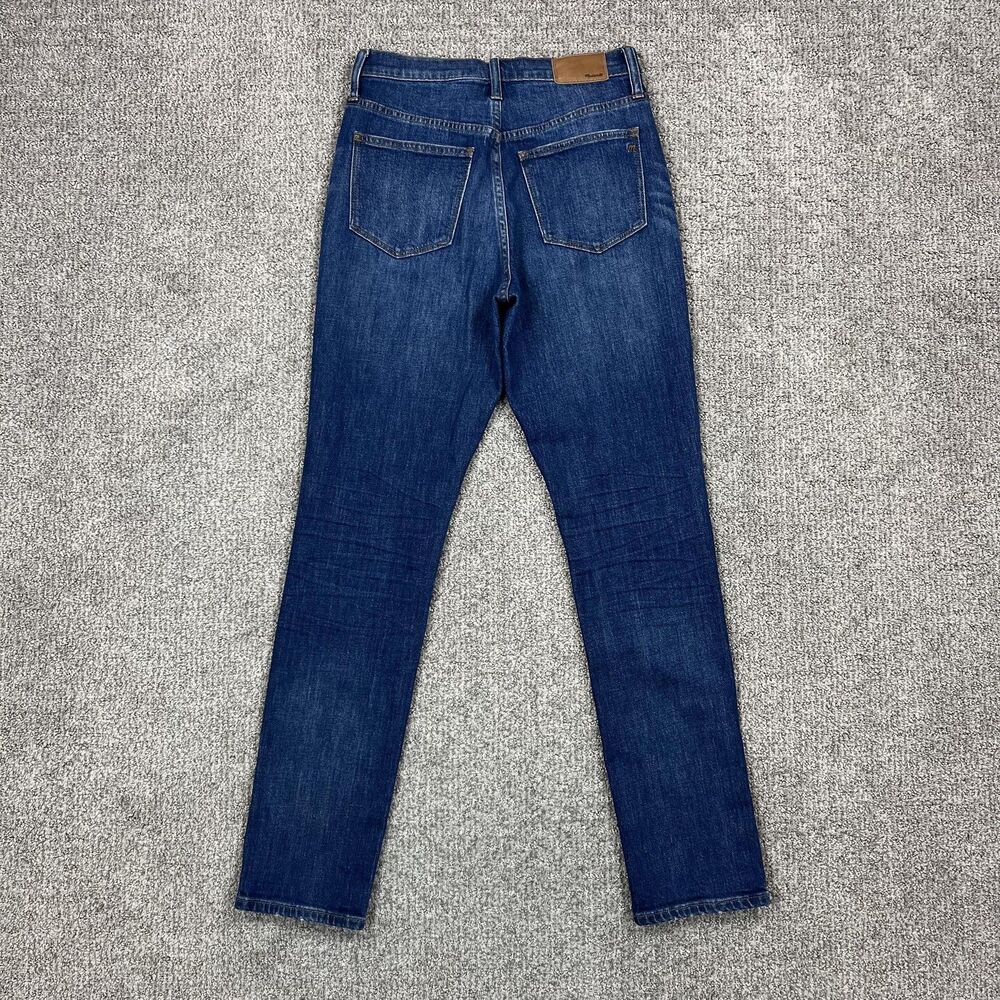 Madewell Jeans Womens 24 Blue The High-Rise Slim Boyjean High Rise Stretch Denim - Picture 2 of 10